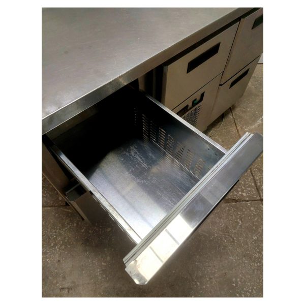 Стол холодильный с бортом 5 ящиков 1350*700,б/у